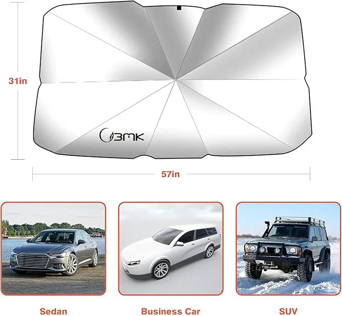 Portable Car Umbrella | Car Windshield Sun Shade