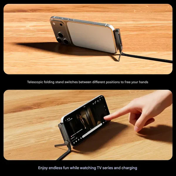 2-in-1 Stand Charging Cable - شحن سريع ومريح لأجهزتك المتعددة في الإمارات